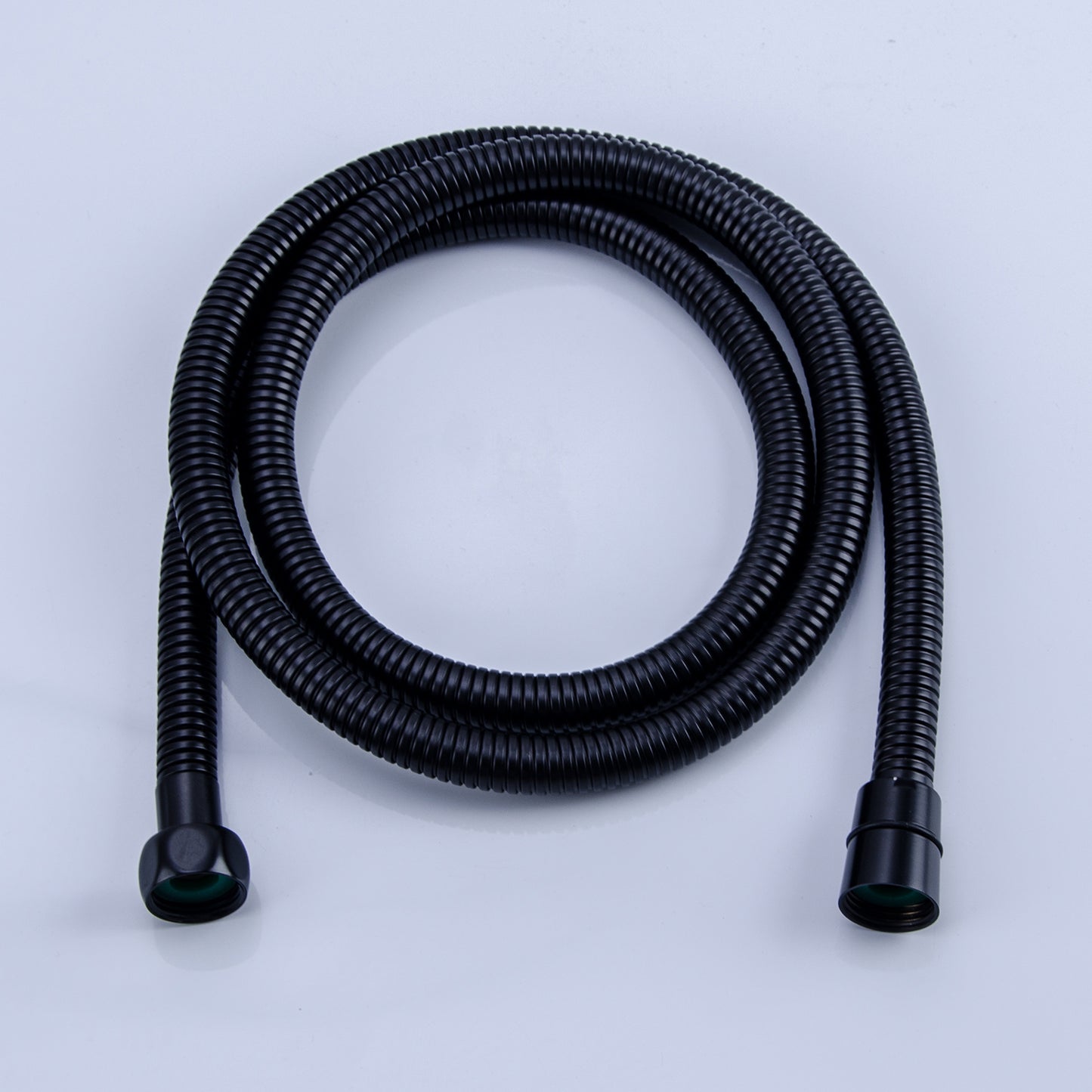 Axen Freestanding Gooseneck Tub Faucet with Handshower in Matte Black