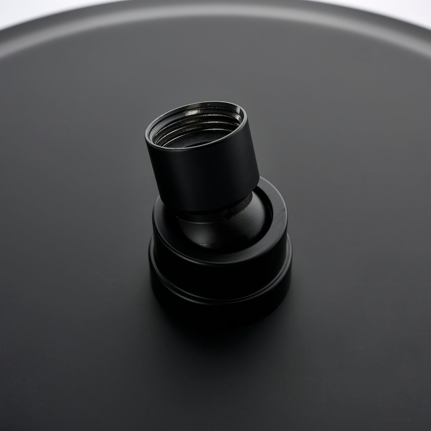 Omni Concealed Thermostatic 8 In Shower System with  Handshower in Matte Black