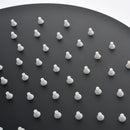 Omni Concealed Thermostatic 8 In Shower System with  Handshower in Matte Black