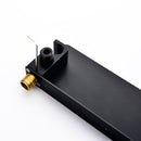 Omni Concealed Thermostatic 8 In Shower System with  Handshower in Matte Black