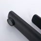 Ouverdot Deck Mounted Bathroom Sink Faucet With Deck Plate in Matte Black