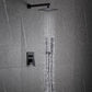 Hogesa Wall Mounted 10 In Rain Shower with handheld Concealed Valve