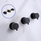 Sosano Wall Mounted 10 In Rain Shower with handheld Concealed Valve in Matte Black
