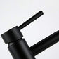 Fline Matte Black One Handle Single Hole Bathroom Faucet