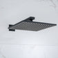 Viralia Pressure Balanced 10 In Shower System with Handshower in Matte Black
