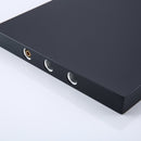 Yono Thermostatic Rain & Waterfall Combo Shower System in Matte Black