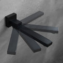 Yozty Wall Mounted 10 In  Shower System with Tub Faucet in Matte Black