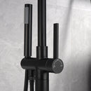 Odda Floor Mounted Freestanding Bathtub Faucet With High-Arc Spout