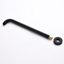 Omni Concealed Thermostatic 8 In Shower System with  Handshower in Matte Black