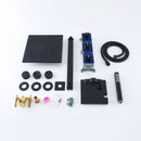 Viralia Pressure Balanced 10 In Shower System with Handshower in Matte Black