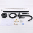 Odda Floor Mounted Freestanding Bathtub Faucet With High-Arc Spout