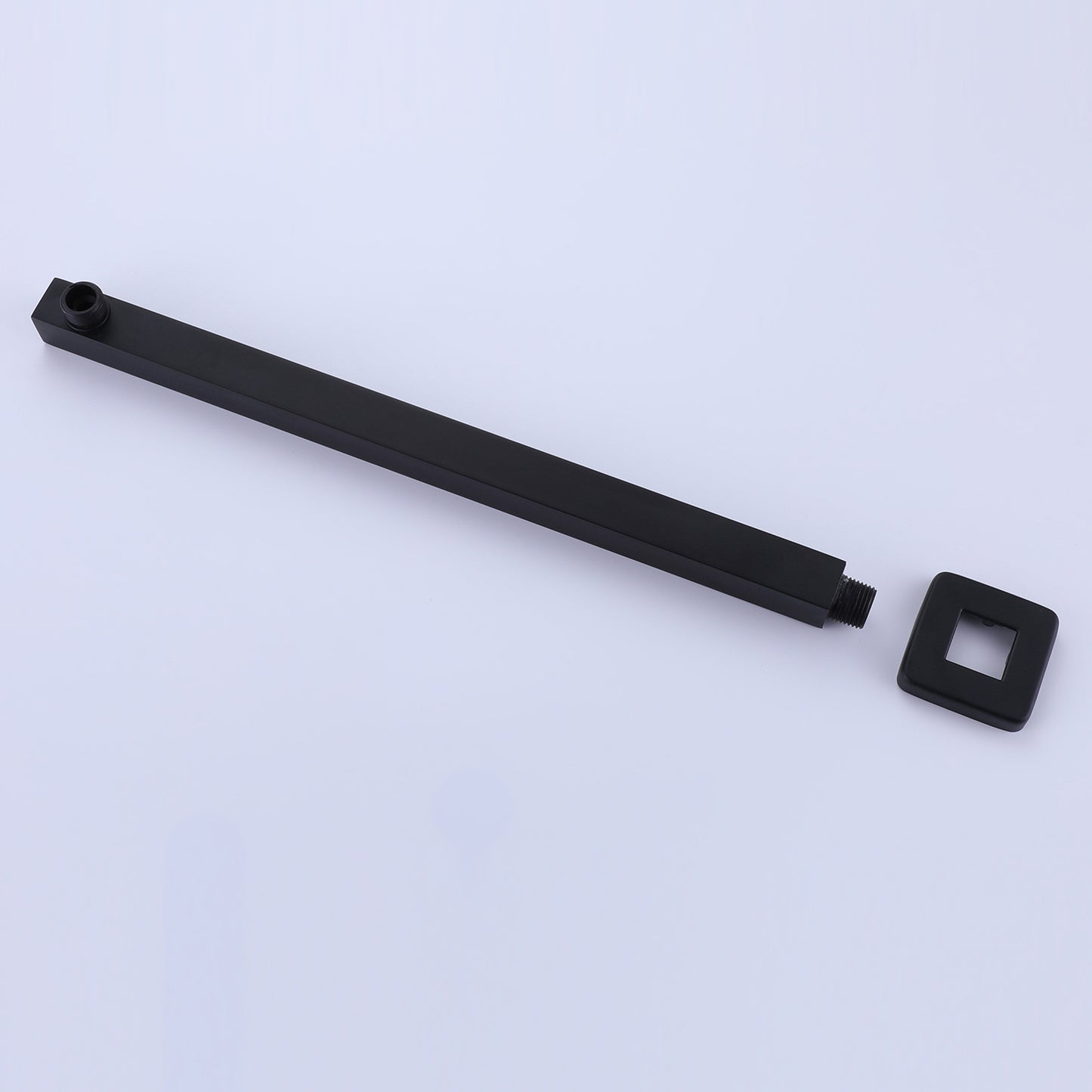 Masa Wall Mounted 10 In. Rainfall Shower System in Matte Black