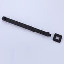 Masa Wall Mounted 10 In. Rainfall Shower System in Matte Black