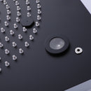 Lamo 13 In Ceiling Mounted LED Thermostatic Shower System with 6 Body Jets