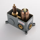 Fila Wall Mounted Tub Faucet with Handheld Shower in Rose Gold