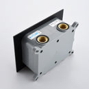 Jozz Thermostatic 10 In Shower System Handheldshower in Matte Black