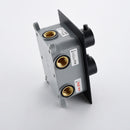 Jozz Thermostatic 10 In Shower System Handheldshower in Matte Black