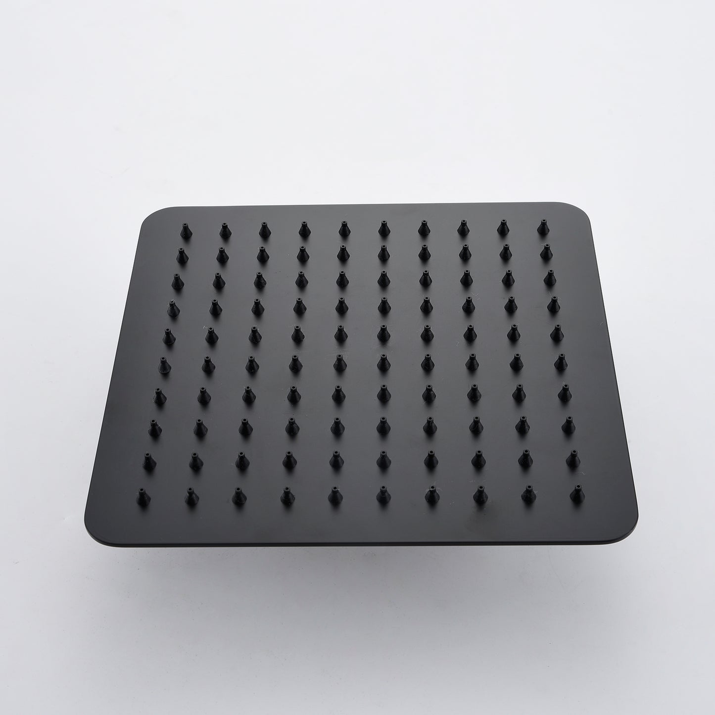 Jozz Thermostatic 10 In Shower System Handheldshower in Matte Black