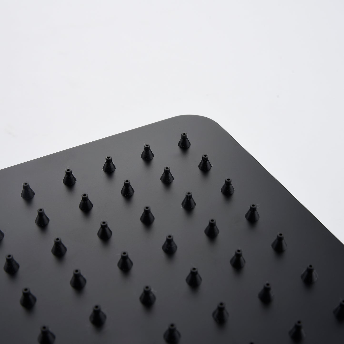 Jozz Thermostatic 10 In Shower System Handheldshower in Matte Black