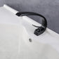 Peetys Deck Mounted Basin Single Handle Matte Black Bathroom Faucet