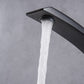 Peetys Deck Mounted Basin Single Handle Matte Black Bathroom Faucet