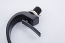 Peetys Deck Mounted Basin Single Handle Matte Black Bathroom Faucet