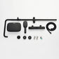 Deng 2 Function Thermostatic Exposed Shower with Handshower in Matte Black
