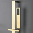 Vionel 10 In Thermostatic Shower System Handshower in Brushed Gold