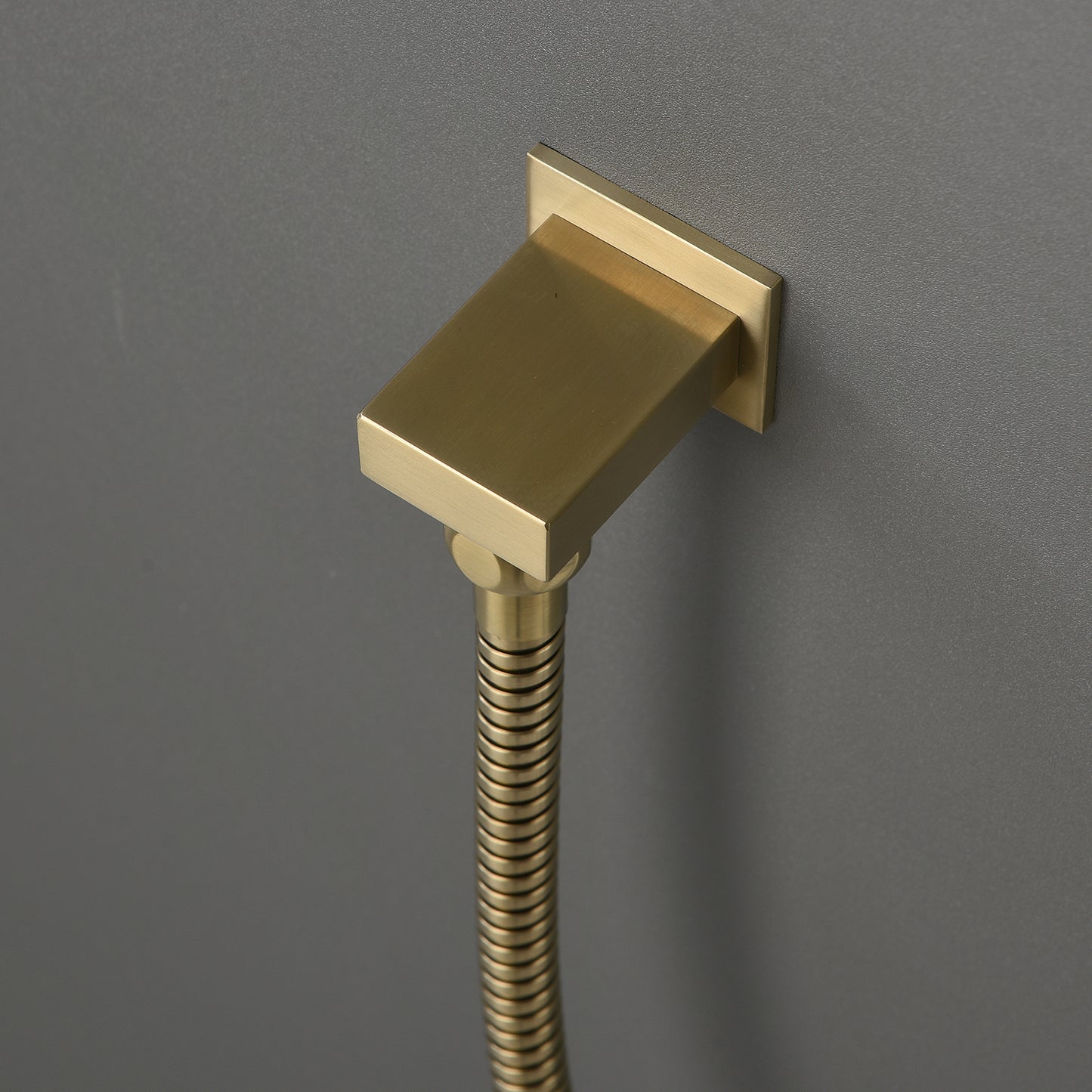 Vionel 10 In Thermostatic Shower System Handshower in Brushed Gold