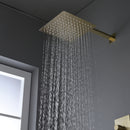 Vionel 10 In Thermostatic Shower System Handshower in Brushed Gold