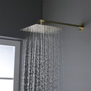 Vionel 10 In Thermostatic Shower System Handshower in Brushed Gold