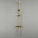 Ortoly Pressure Balanced Shower System with Handshower in Brushed Gold