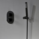 Gero 10 In 2-Spray Shower System with Handheld Shower in Matte Black