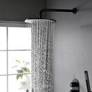 Gero 10 In 2-Spray Shower System with Handheld Shower in Matte Black