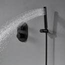 Gero 10 In 2-Spray Shower System with Handheld Shower in Matte Black