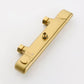 Ortoly Pressure Balanced Shower System with Handshower in Brushed Gold