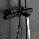 Voro 3 Function Complete 10 In Shower Set with Handshower in Matte Black