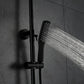 Voro 3 Function Complete 10 In Shower Set with Handshower in Matte Black