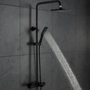 Voro 3 Function Complete 10 In Shower Set with Handshower in Matte Black