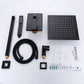 Nuwy Wall Mounted 10 In Rain Shower with handheld Concealed Valve in Matte Black