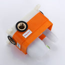 Nuwy Wall Mounted 10 In Rain Shower with handheld Concealed Valve in Matte Black