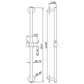 Dwell Brass Slide Bar Shower Head With 59 In Shower Hose