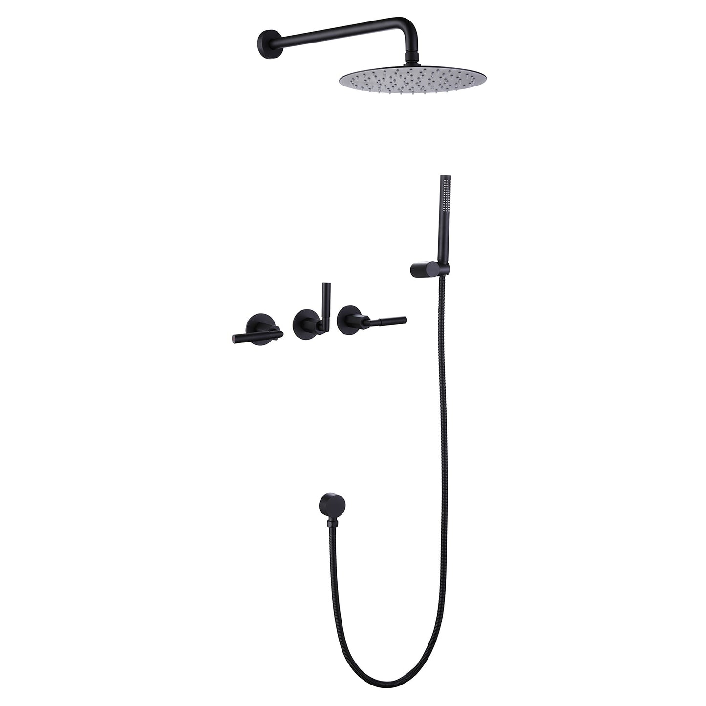 Realace Triple Handle 10 In Shower System with Handshower