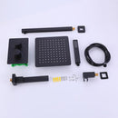 Deso 3 Functions 10 In Shower and Tub Faucet with in Matte Black