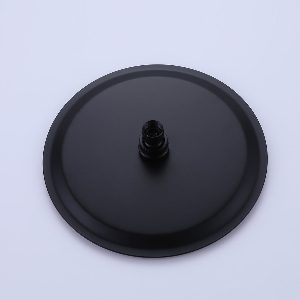 Advegious Round Ultra thin High Pressure Wall Mounted Rain Shower Head