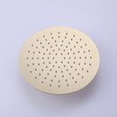 Advegious Round Ultra thin High Pressure Wall Mounted Rain Shower Head