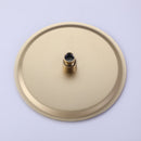 Advegious Round Ultra thin High Pressure Wall Mounted Rain Shower Head