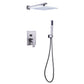 Nosh Pressure Balanced 10 In Rainfall Shower System with Handshower