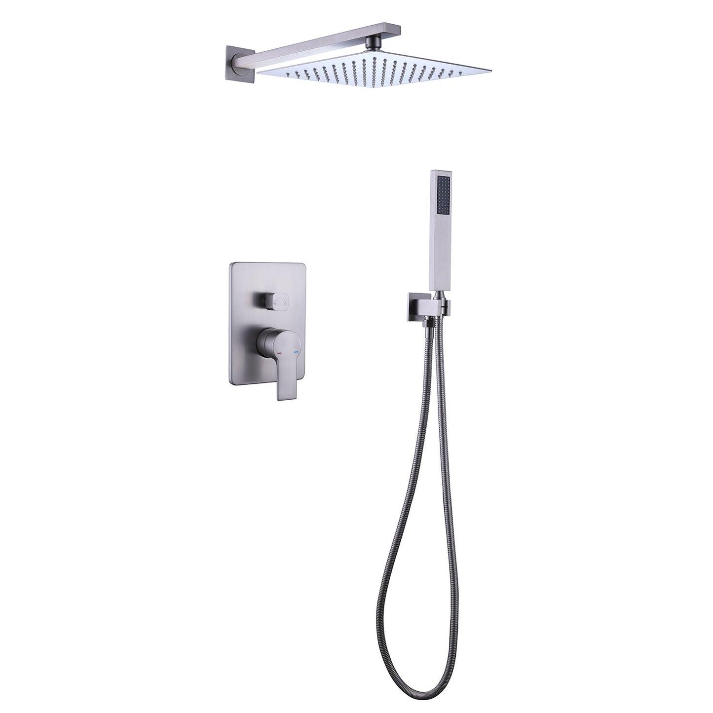 Nosh Pressure Balanced 10 In Rainfall Shower System with Handshower