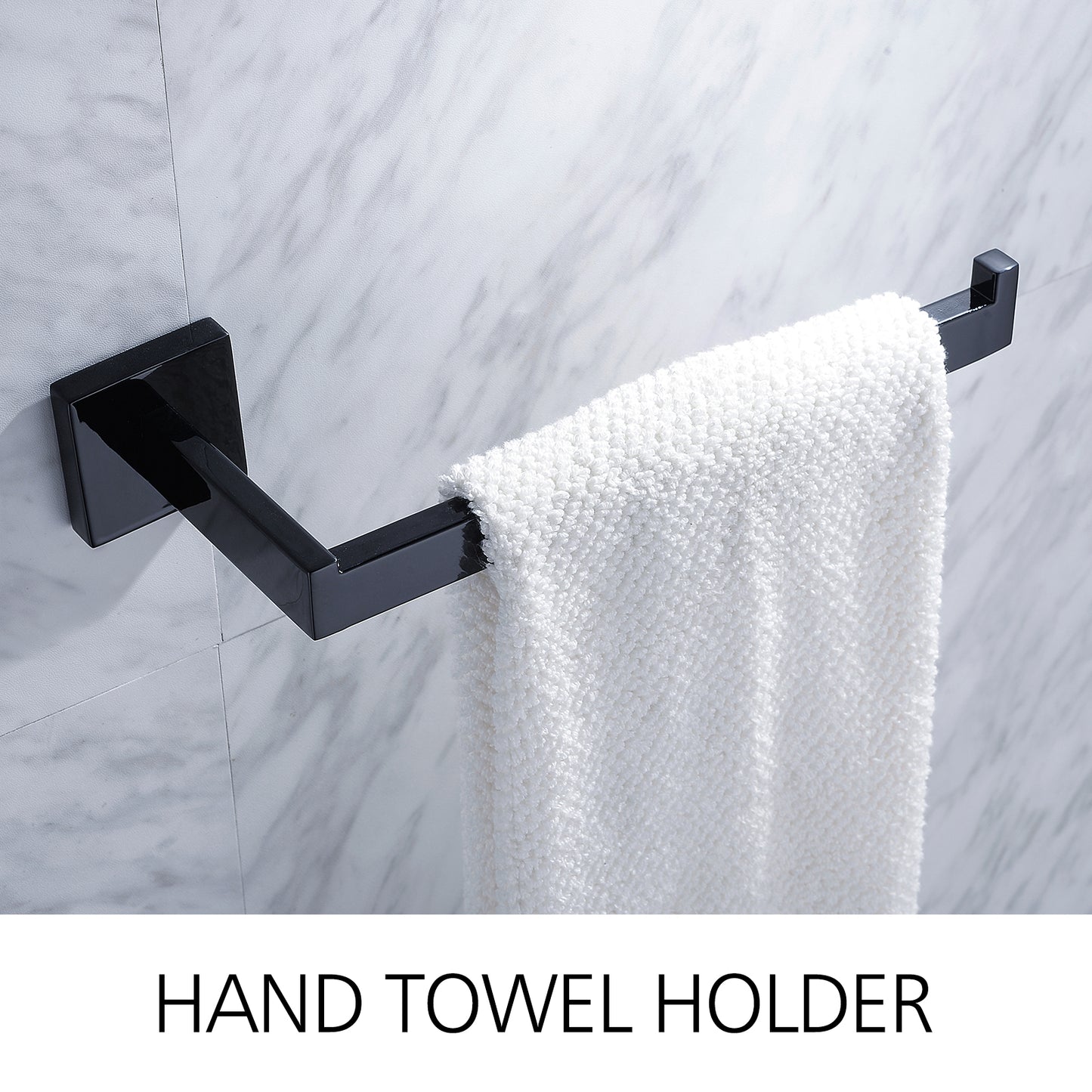 Mally 4-Piece Bathroom Hardware Towel Bar Set